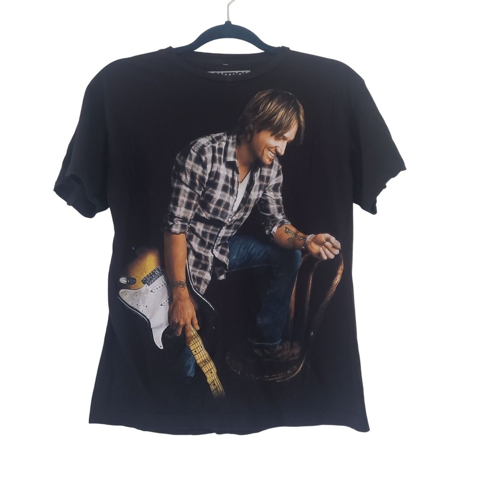 Control Keith Urban‎ Concert Tour T Shirt Mens Medium Black Escape Together 2009
